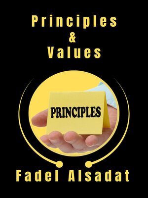 cover image of Principles and Values
